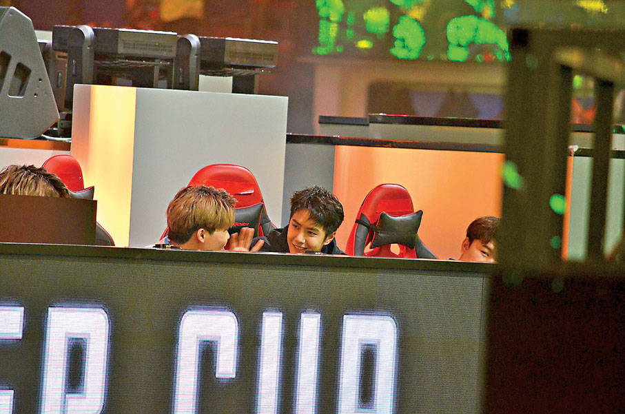 ●王一博亦對玩電競感興趣。