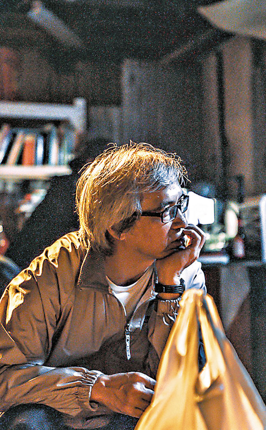 ●在子丹眼中，陳木勝和藹可親。