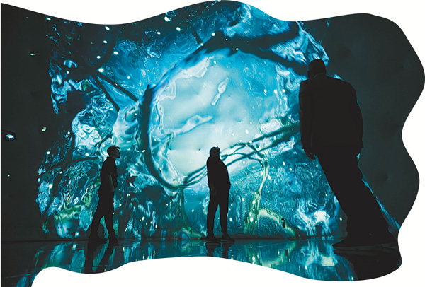 ●藝術與科技的結合，讓《拉娜》呈現出奇幻色彩。 攝影：Kari Ylitalo