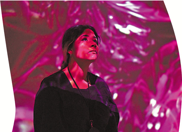 ●在《拉娜》中，觀眾可以自選觀賞視角。  攝影：Kari Ylitalo