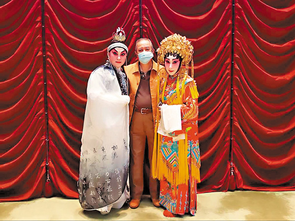 ●吳仟峰稱今次以演員及藝術總監身份參與是次《洛神》的演出。