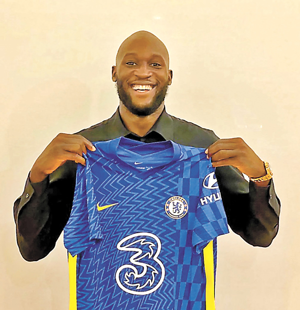 ●盧卡古表示重返車路士有回家感覺。  車路士官網截圖