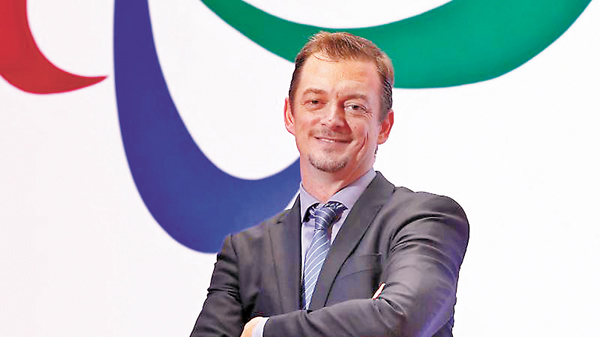 ●國際殘奧委會主席帕森斯。 官網圖片