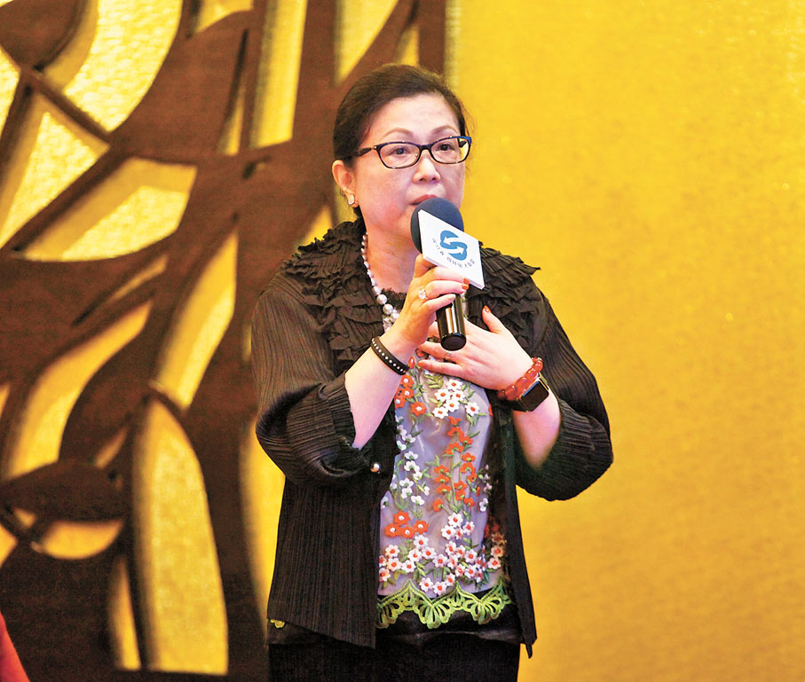 ●全國婦聯港區特邀代表彭徐美雲。資料圖片