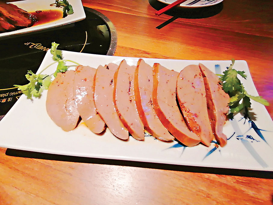 ●嚴選優質獅頭鵝的鵝肝。