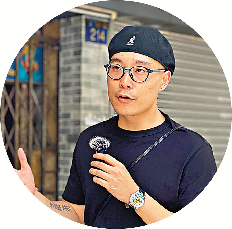 畢業於牛津大學的港青Sai 。 香港文匯報記者李薇 攝