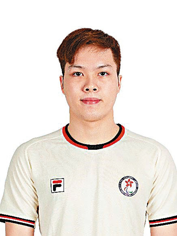 ● 許家俊為首次出戰殘奧。香港殘疾人奧委會暨傷殘人士體育協會圖片