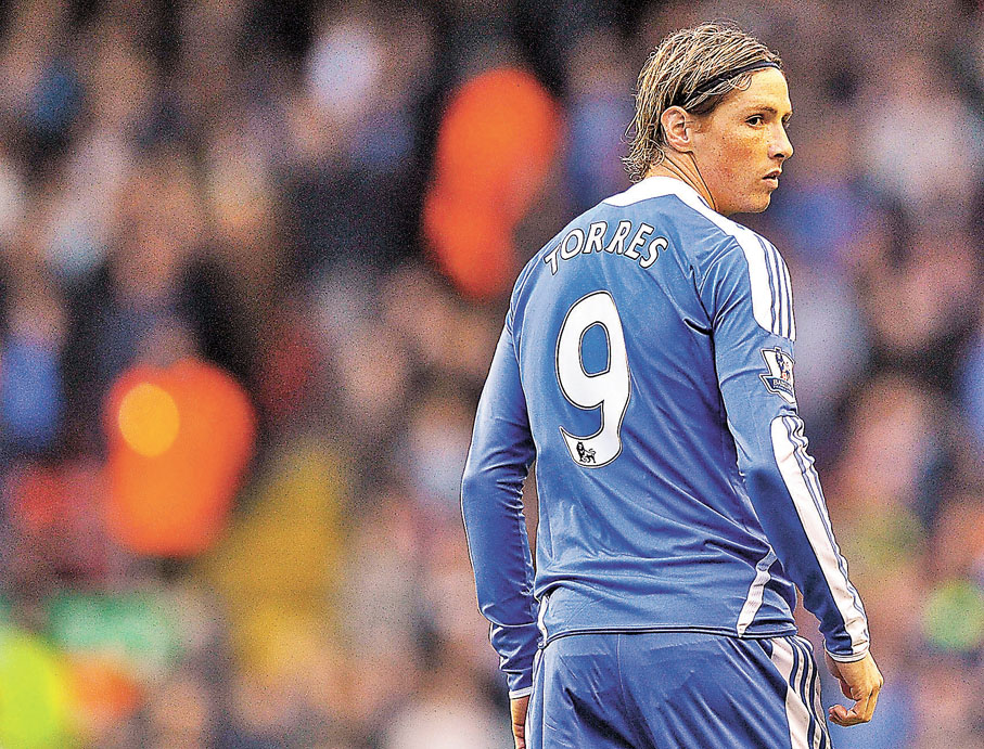 ●費蘭度托利斯在車路士沒有一季英超入球能達雙位數。  法新社