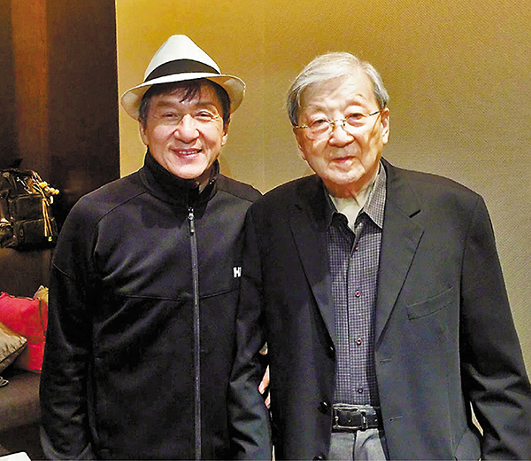 ●成龍感謝李導演對華語電影交流作出貢獻。