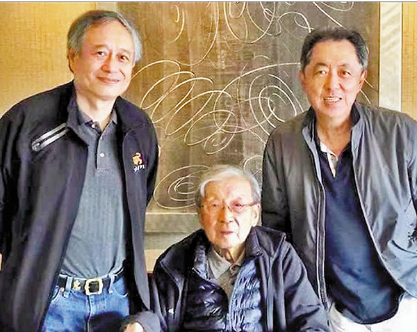 ●李安讚揚李行對華語片貢獻與提攜後進。