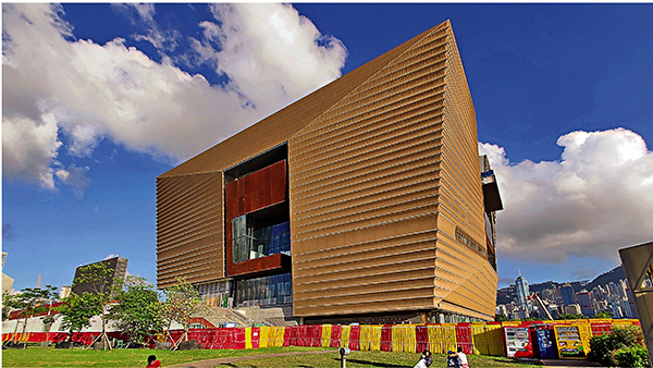 ●香港故宮文化博物館等文藝設施，為青年提供大量機遇。 資料圖片