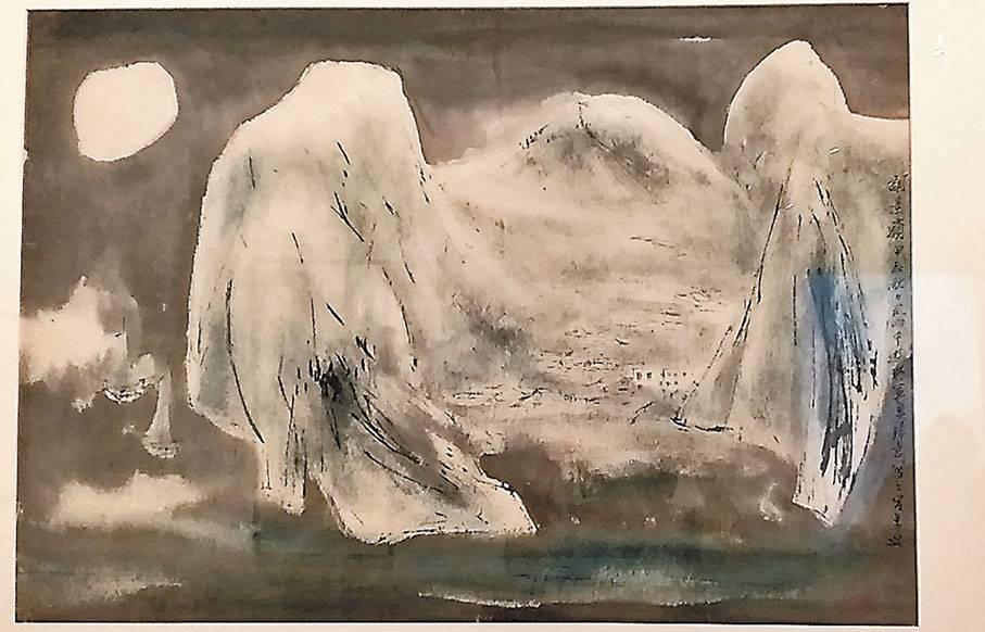 ●呂壽琨畫作《調景嶺》