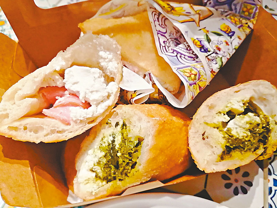 ●特色拿坡里小食有多款味道