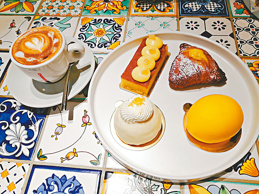 ●咖啡配各式甜點