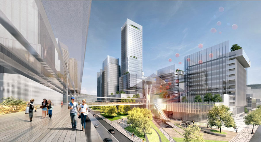 ●南箕村舊城改造項目配合海珠創新灣創科產業定位，將佔據廣州城市發展戰略位置。