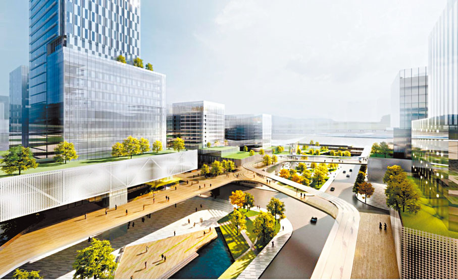 ●南箕村舊改項目地處珠江後航道與海珠創新灣核心區，與廣鋼新城隔江相望，位置舉足輕重。