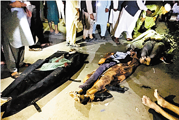 ●多人在爆炸中喪命。 美聯社