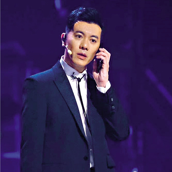 ● 梁漢文受傷後仍堅持綵排。