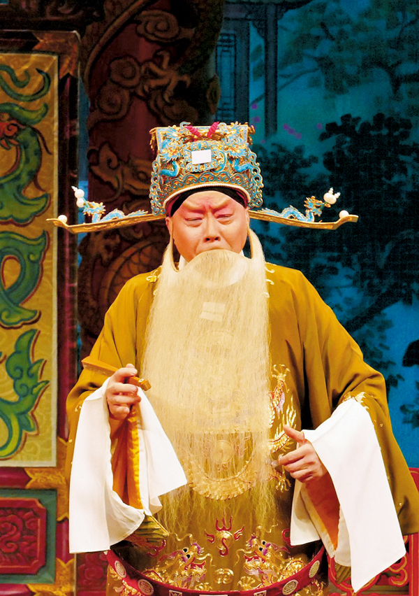 ●阮兆輝在《楊門女將》中演說客寇準。