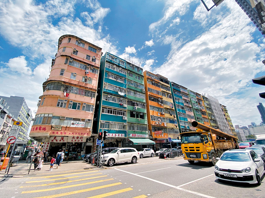 ●土瓜灣十三街重建要面對業權分散問題。