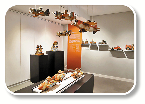 ●展覽展出35件陶藝作品。