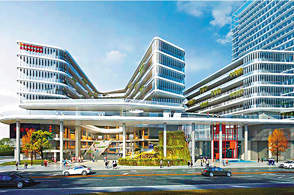 ● 深圳香港培僑書院龍華信義學校是全國第一所12年一貫雙軌制的港人子弟學校。 受訪者供圖