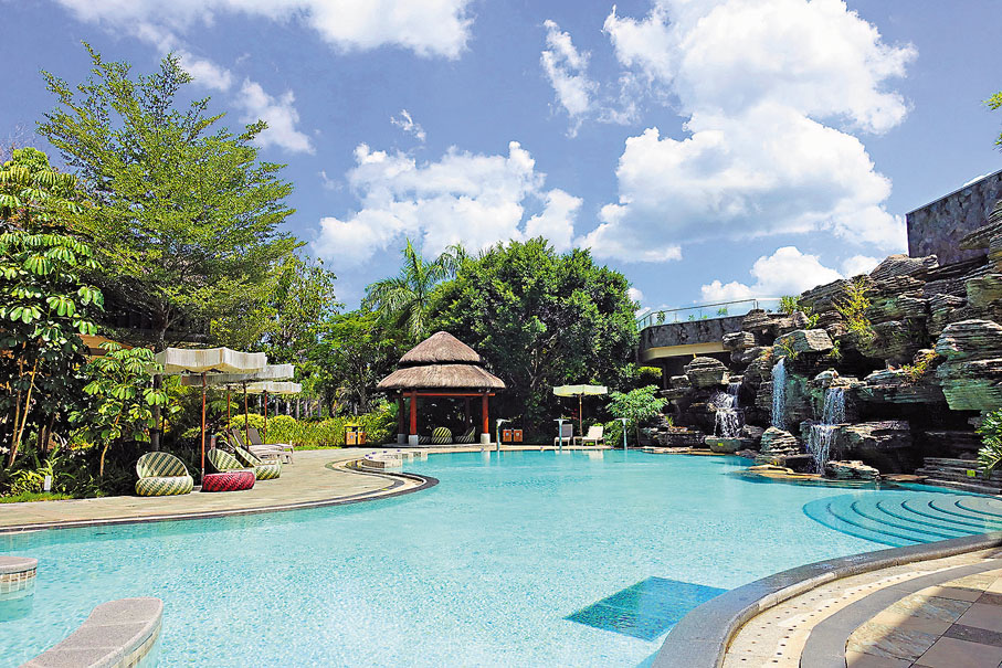 ●官塘溫泉具療養功能