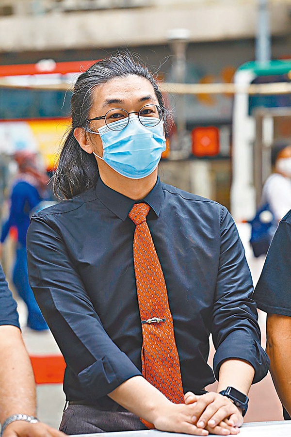 ●東區區議員蔡志強拒絕宣誓被DQ。 資料圖片