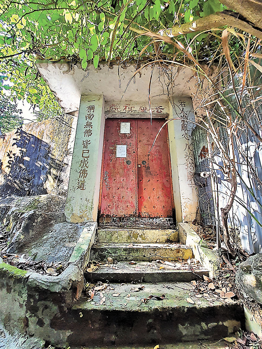 ●陳小姐與母親本居於菩提園寺院群的法華禪院內，「真佛宗」進駐後將母女逼遷。香港文匯報記者 攝