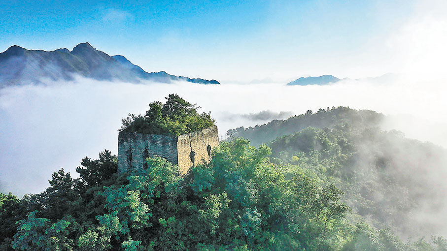 ●長城是中國首批世遺之一。 資料圖片