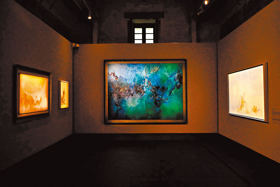 ●展區「永恒的寂靜」。