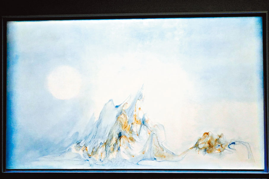 ●作品《月圓時》。