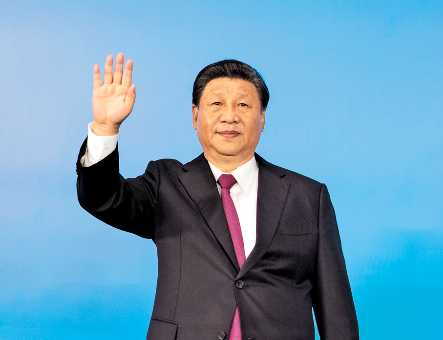 ● 中共中央總書記、國家主席、中央軍委主席習近平宣布第十四屆全運會開幕。 新華社