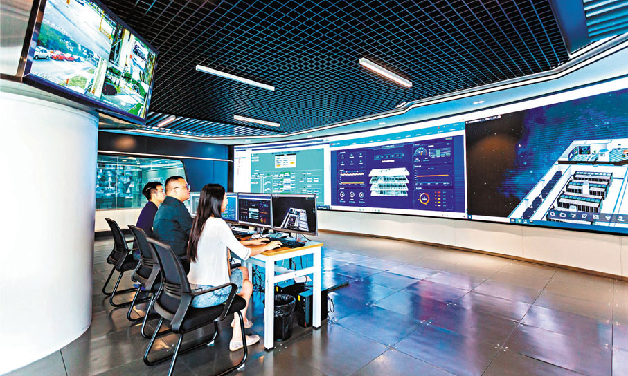 ●橫琴與中科院合作建設的橫琴先進智能計算平台。 受訪者供圖