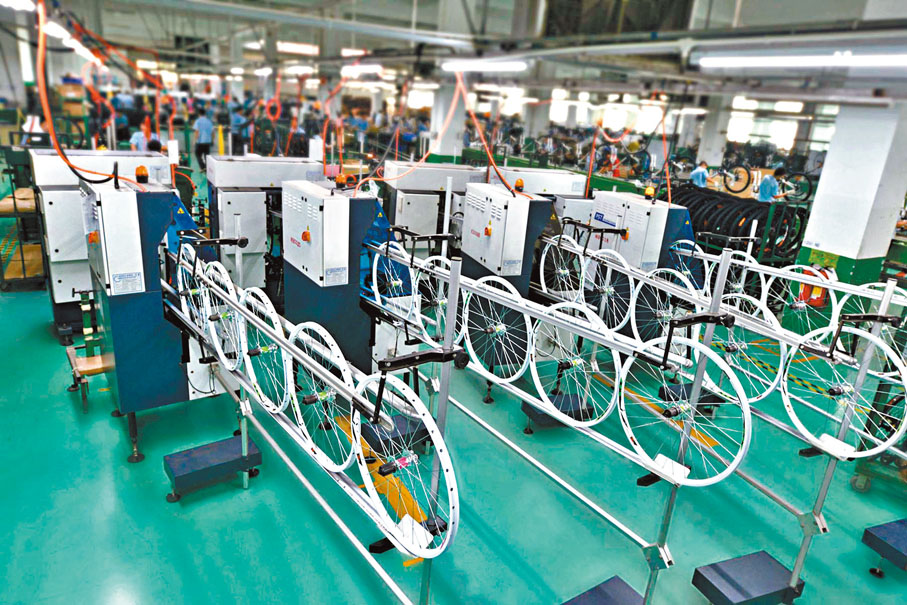 ●疫情下喜德盛訂單上漲。受訪者提供