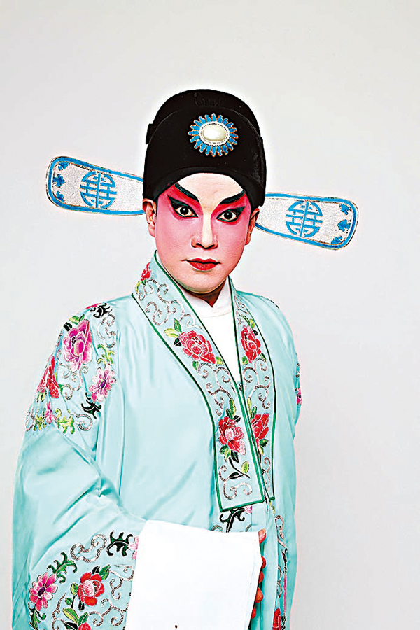 ●盧銘章決心投身粵劇界發展。