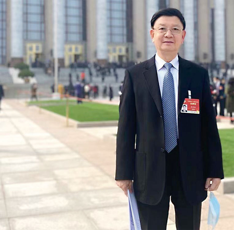 ● 全國政協外事委副主任梁亮勝