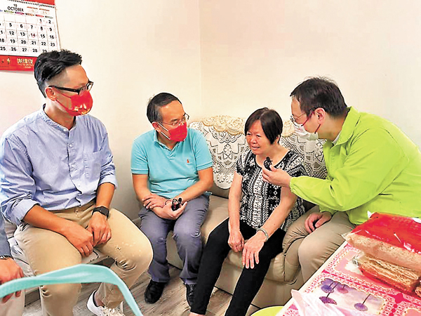 ●許正宇說，香港是一個充滿人情味的社會，團結共享是香港人的核心價值和精神。 fb圖片