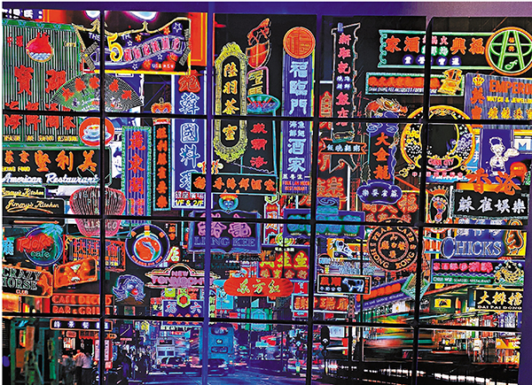 ●目前的打印技術已可以呈現霓虹色彩。