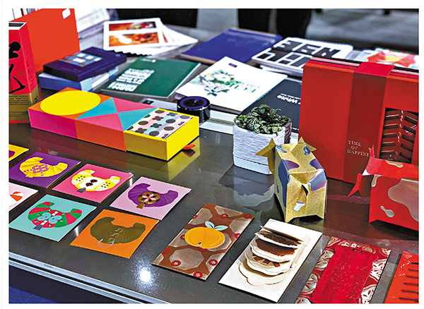 ●紙品目前是一種精品，已發展為各種形態。