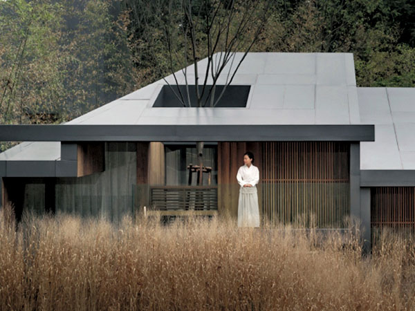 ●民宿「不是居·林」的觀景陽台。 受訪者供圖