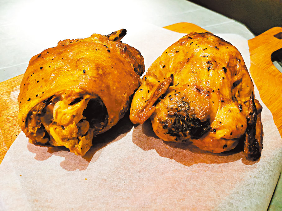 ●滋味烤雞及脆烤豬手