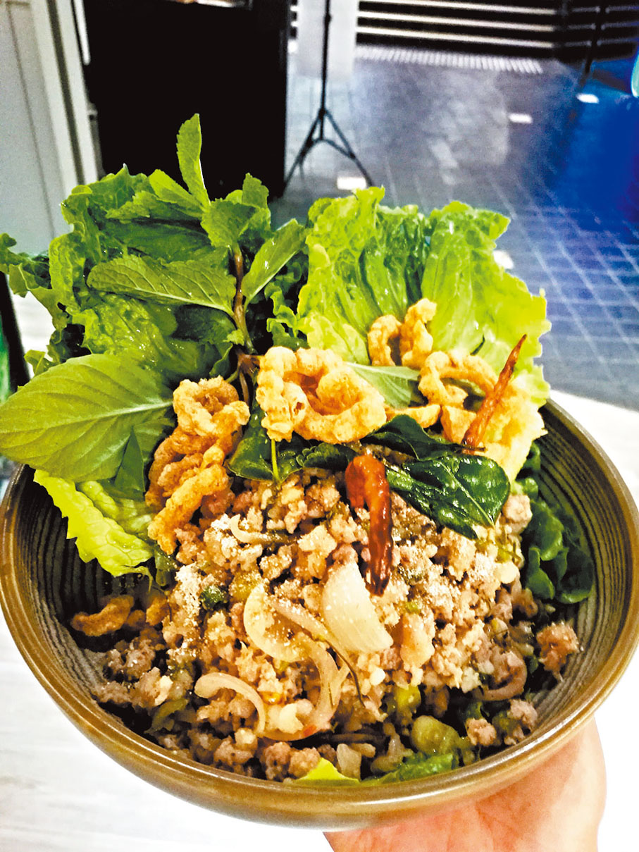 ●泰式肉碎生菜包