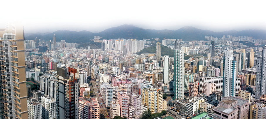 ●圖為九龍舊區。 資料圖片