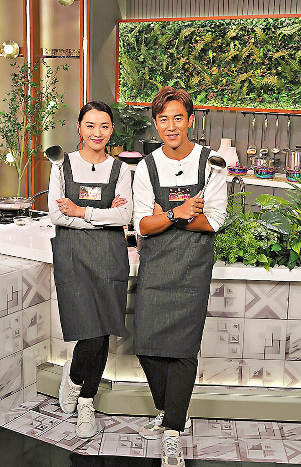 ●譚俊彥大讚陳煒廚藝高超。