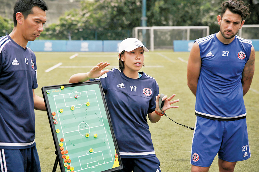 ●陳婉婷（中）擅長將理論運用到實際。 資料圖片