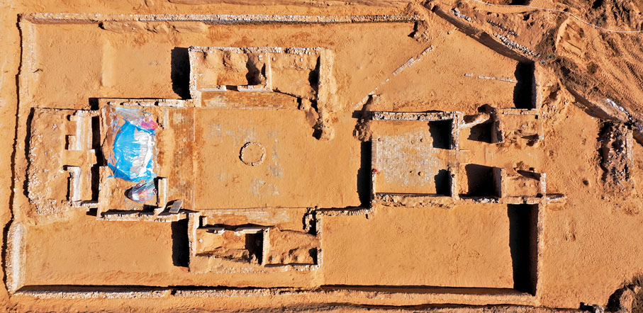 ●顯應宮俯視圖。