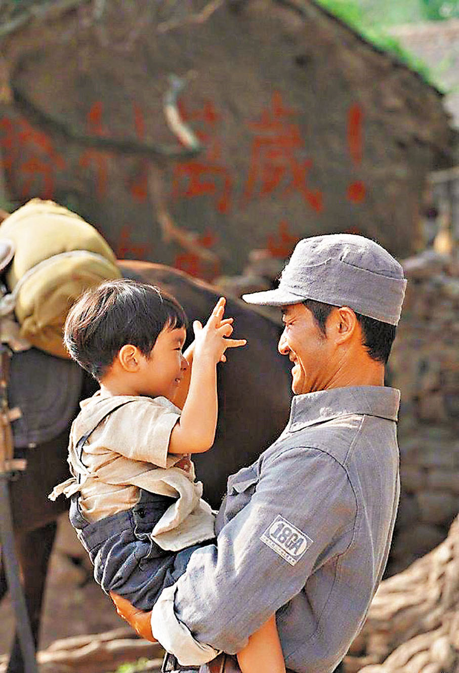 ●吳京兒子也有份演出。