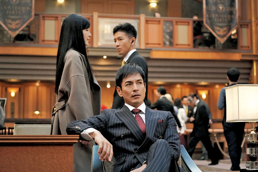 ●搭建出來的東京柯迪酒店作為電影的豪華布景。