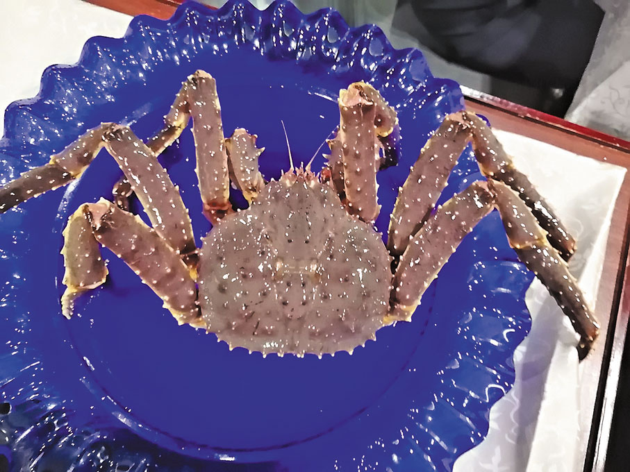 ●游水長腳蟹/水晶蟹